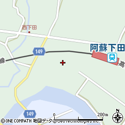 熊本県阿蘇郡南阿蘇村河陽1491-1周辺の地図