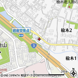 マイカー熊本サービスセンター周辺の地図