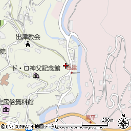 長崎県長崎市西出津町2554周辺の地図