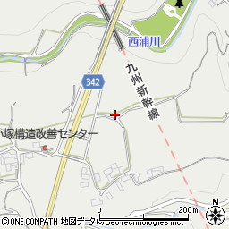 熊本県熊本市北区貢町2058周辺の地図