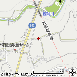 熊本県熊本市北区貢町2058周辺の地図