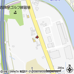 ヨコハマタイヤネットワークサービス九州周辺の地図