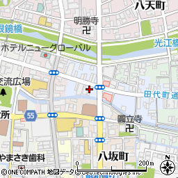 ブラザーミシン特約店松田ミシン商会周辺の地図