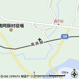 熊本県阿蘇郡南阿蘇村河陽1679周辺の地図