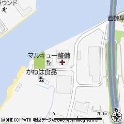 久留米運送株式会社諫早店周辺の地図