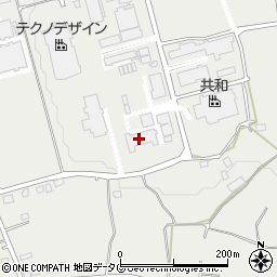 株式会社共和　熊本工場周辺の地図