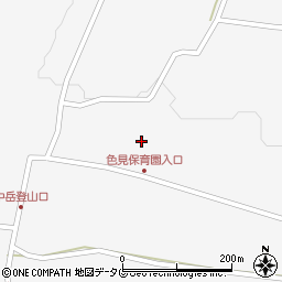 熊本県阿蘇郡高森町色見1377周辺の地図