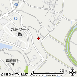 熊本県熊本市北区貢町677周辺の地図