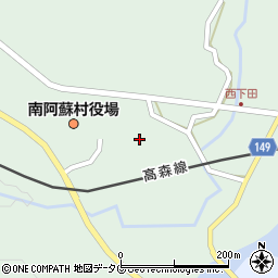 熊本県阿蘇郡南阿蘇村河陽1688周辺の地図