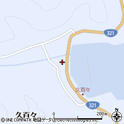 高知県土佐清水市久百々126周辺の地図