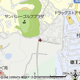 熊本県熊本市北区貢町16周辺の地図