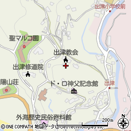 長崎県長崎市西出津町2613周辺の地図