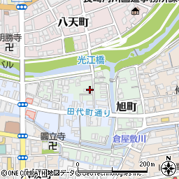 米倉商店周辺の地図