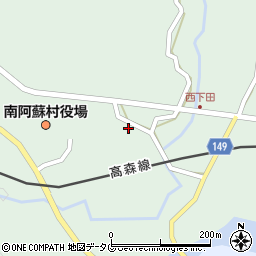 熊本県阿蘇郡南阿蘇村河陽1684周辺の地図