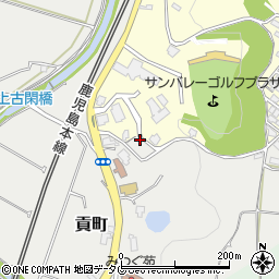 熊本県熊本市北区貢町54周辺の地図