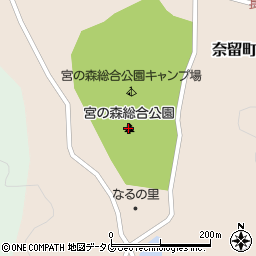 宮の森総合公園周辺の地図