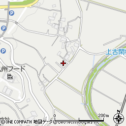熊本県熊本市北区貢町671周辺の地図