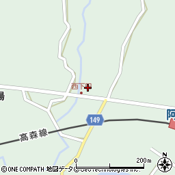 熊本県阿蘇郡南阿蘇村河陽1321周辺の地図
