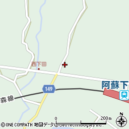 熊本県阿蘇郡南阿蘇村河陽1446周辺の地図