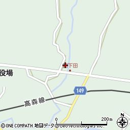 熊本県阿蘇郡南阿蘇村河陽1322周辺の地図