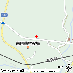 熊本県阿蘇郡南阿蘇村河陽1713周辺の地図