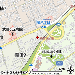 武蔵工房周辺の地図