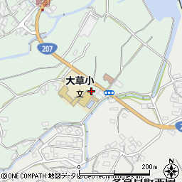 長崎県諫早市多良見町野副62周辺の地図