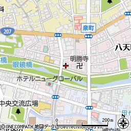 西日本シティ銀行諫早支店周辺の地図