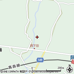 熊本県阿蘇郡南阿蘇村河陽1358周辺の地図