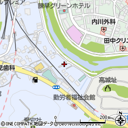 長崎県諫早市宇都町2周辺の地図