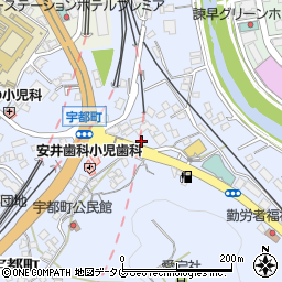 長崎県諫早市宇都町3周辺の地図