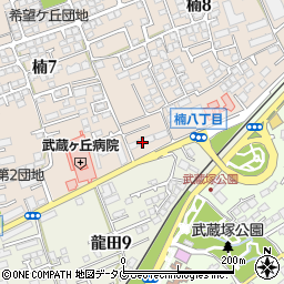 三共アメニテクス株式会社　熊本サービスセンター周辺の地図