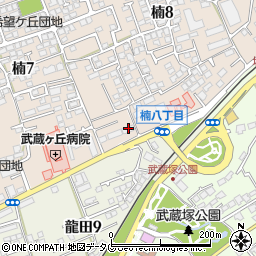 日新電機熊本出張所周辺の地図