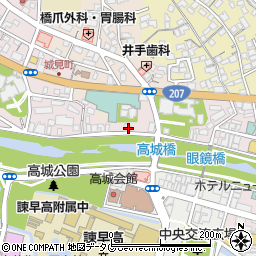 長崎県諫早市城見町21-20周辺の地図