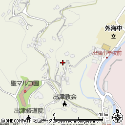 長崎県長崎市西出津町2476周辺の地図