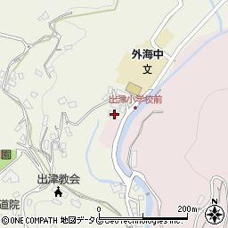 長崎県長崎市西出津町1463周辺の地図