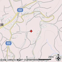 熊本県熊本市西区河内町東門寺周辺の地図