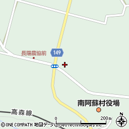 熊本県阿蘇郡南阿蘇村河陽1324周辺の地図