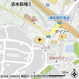 シルバーバック麻生田店周辺の地図