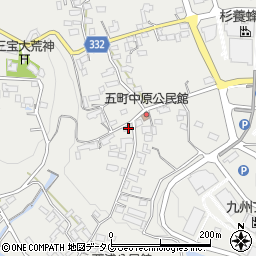 熊本県熊本市北区貢町989周辺の地図