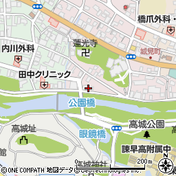 長崎県諫早市城見町19-24周辺の地図