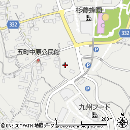 熊本県熊本市北区貢町814-2周辺の地図