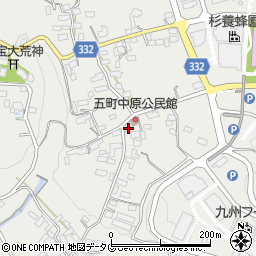 熊本県熊本市北区貢町825-2周辺の地図