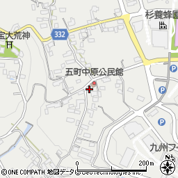 熊本県熊本市北区貢町825-2周辺の地図