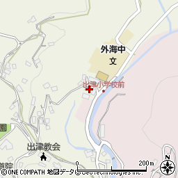 長崎県長崎市西出津町2463周辺の地図