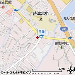 山下酒店周辺の地図