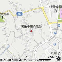 熊本県熊本市北区貢町825-4周辺の地図