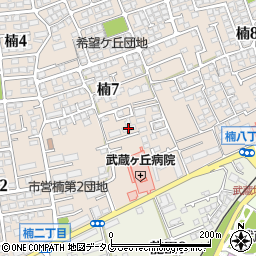 レオパレス武蔵ケ丘弐番館周辺の地図