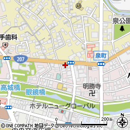 松尾貴金属店周辺の地図