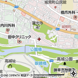 長崎県諫早市城見町19-2周辺の地図
